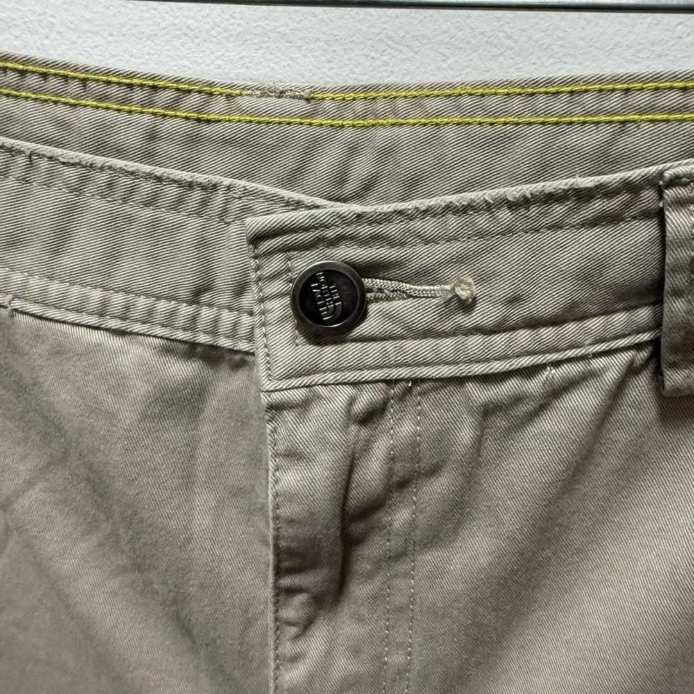 The‎ North Face Cargo Shorts Size 34 Mens Outdoor Hiking Beige